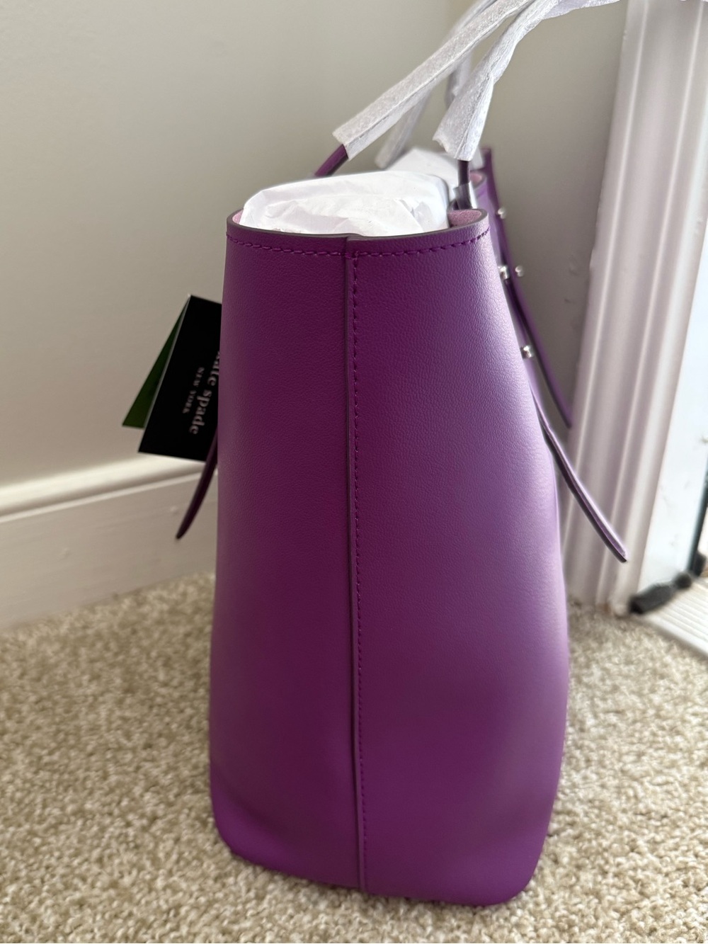 kate spade Do It All Large Tote in Nightshade NWT (retail not outlet bag) - Picture 10 of 11
